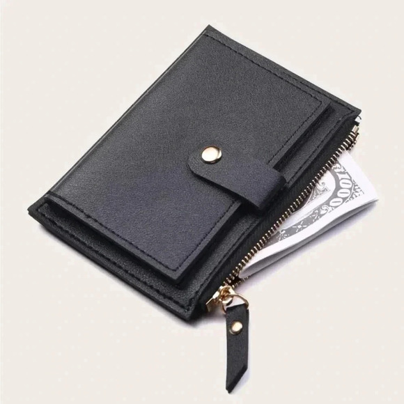 ⚠️Clearance Black Slim Bifold Wallet / Cardholder - Picture 4 of 4
